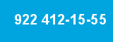 922 412-15-55 922 412-15-55